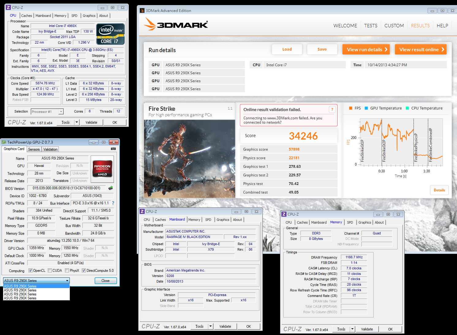 r9 290x fire strike